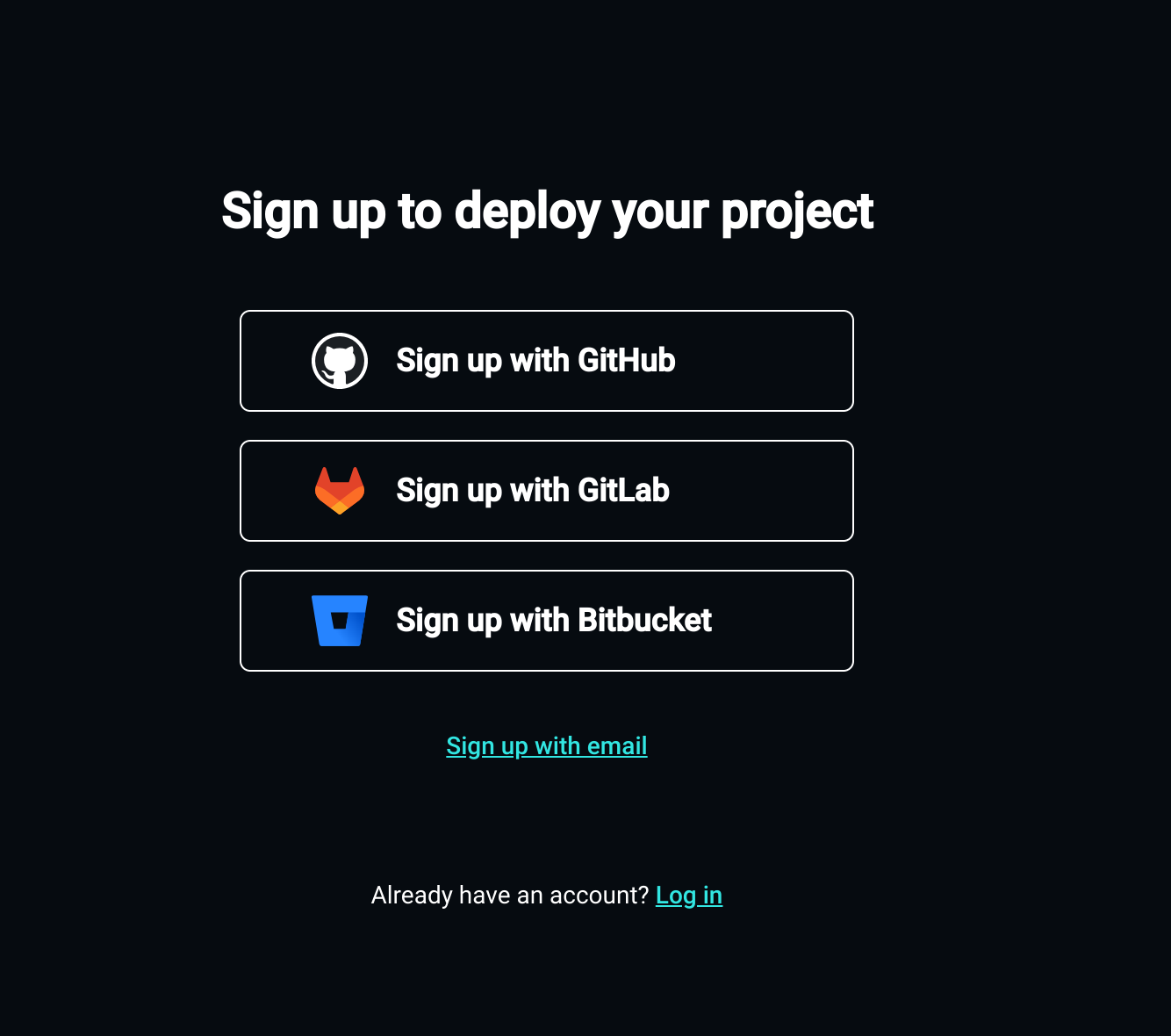 how to host website in netlify