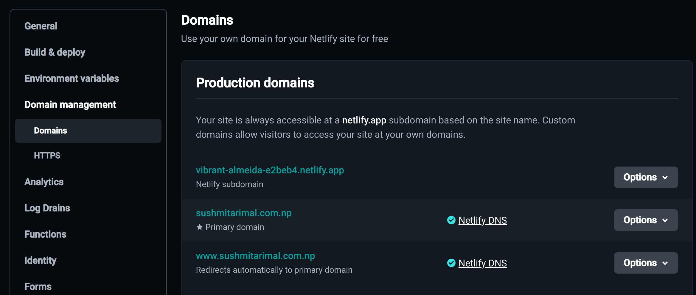 how to host website in netlify